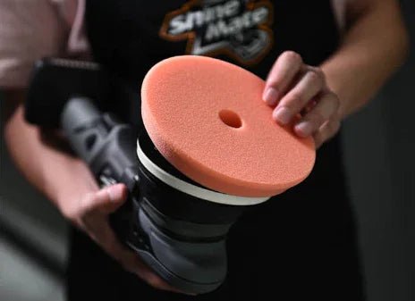 ShineMate Flat Face Foam Pad T40 – Pad Medium - Cut pentru Finisaje ProfesionaleGNR HOUSE