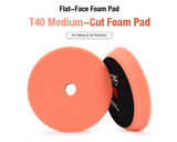ShineMate Flat Face Foam Pad T40 – Pad Medium - Cut pentru Finisaje ProfesionaleGNR HOUSE